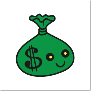 Money Bag Posters and Art